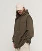 Wesentlicher Logo Oversized Hoodie (khaki)