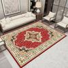 Bohemian Ethnic Crystal Velvet Rug for Living Room, Bedroom, or Cloakroom - Retro Style