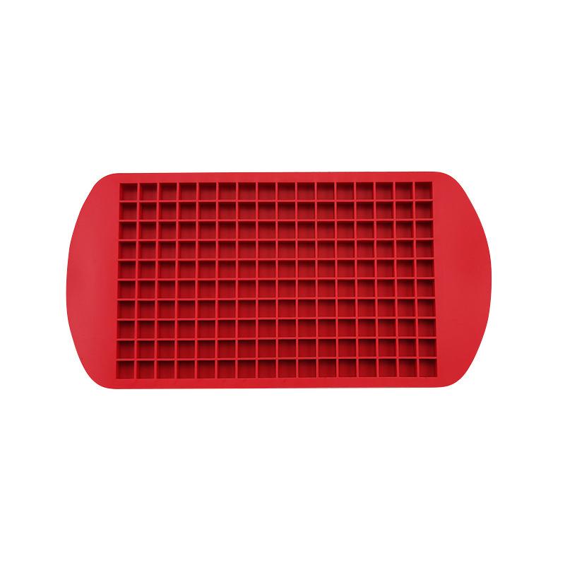

Лоток для кубиков льда, 160 сеток, 1X1 см, силиконовая форма для кубиков фруктов, маленький кубик льда красный