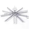 ABBP-Alloy Pizza Cutter Gear Mechanism-Guideline Portion Divider For Even, Slicing In 6, 8, 10 Inch Options