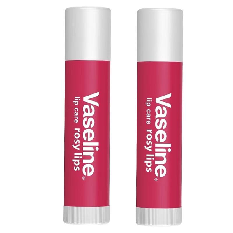 Vaseline Rose Bud Lip Balm (2-Pack)
