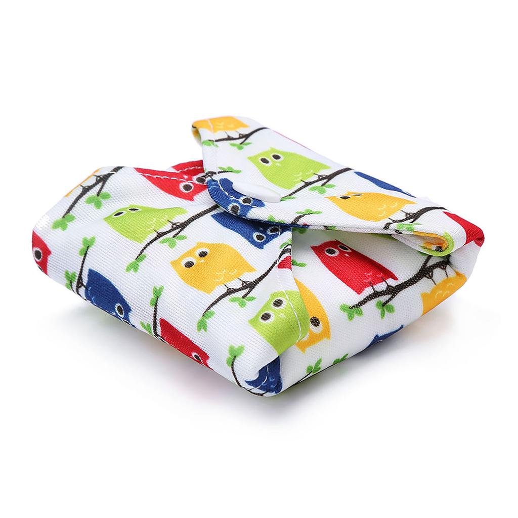 1PC Reusable Washable Panty Liner Bamboo Charcoal Cloth Mama Sanitary Menstrual Pad(WSD3)