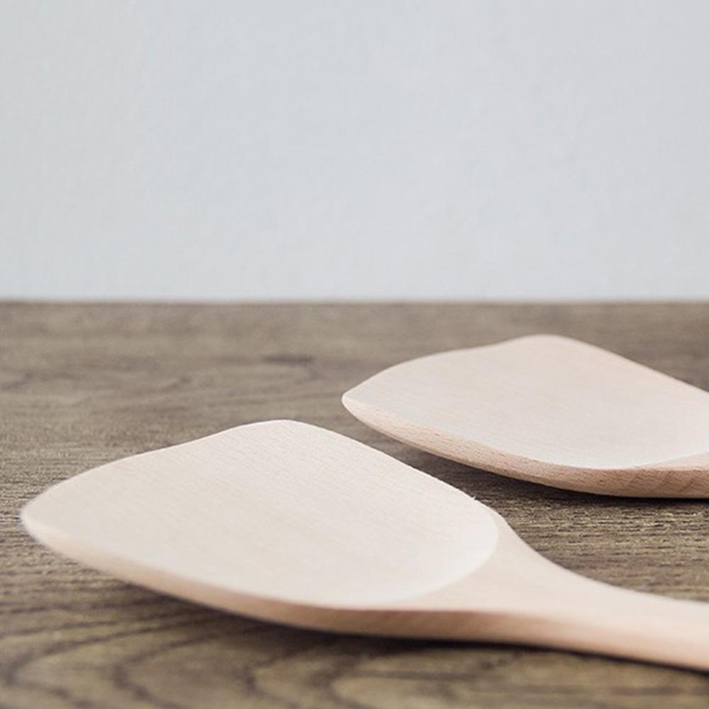 Natural Wok Shovels Cookware Cooking Tool Hanging Wooden Spatula Kitchen Utensil Turner Shovel