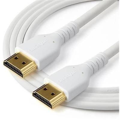 STARTECH RHDMM2MPW High Speed HDMI Cable with Ethernet 4K 60Hz 2m