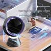 ZISIZ High-Speed Turbo Oplaadbare Bureau Luchtcirculatie Ventilator