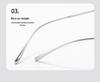 Danyang Ultralight Rimless Titanium Prescription Glasses - Slimming, Versatile Fashion for Men & Women