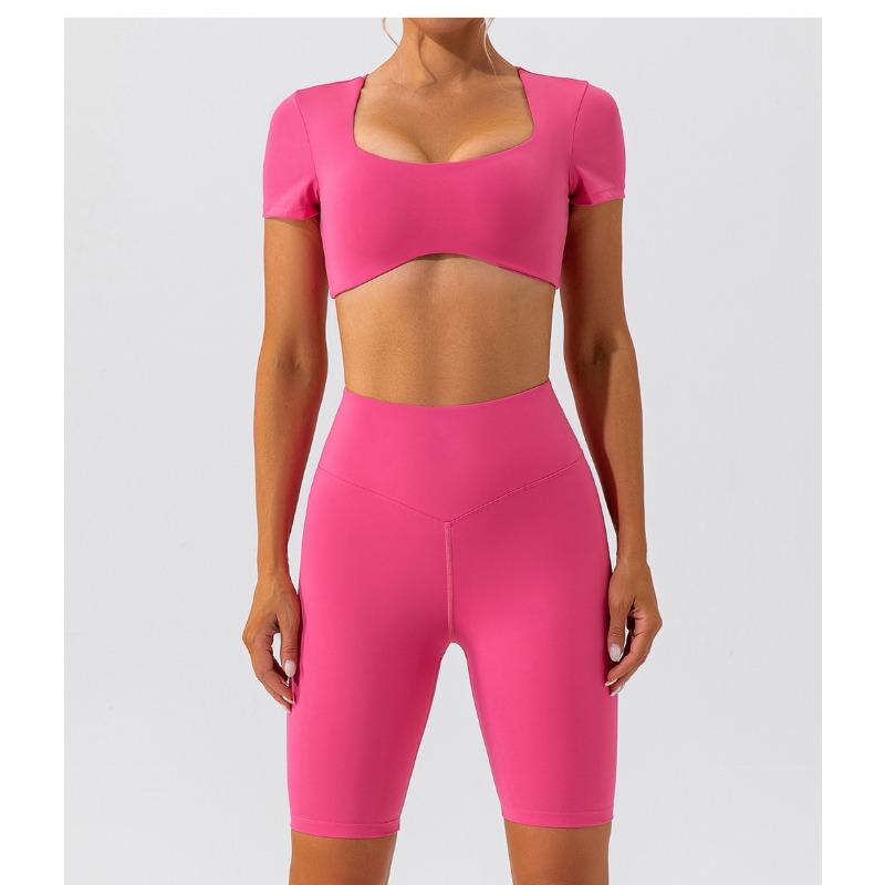 Racerback Yoga Shorts