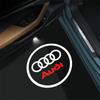 For Audi S S3 2PCS Led Car Door logo Welcome Light For Audi A4 B5 B6 B7 B8 B9 A1 A3 8V 8P 8L A6 C7 A5 A7 A8 Q3 Q5 Q7 TT S3 S6 Sline Quattro