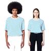 FELDSPAR BROOK 30-Count Striped Ribbed Color Block T-Shirt [White]