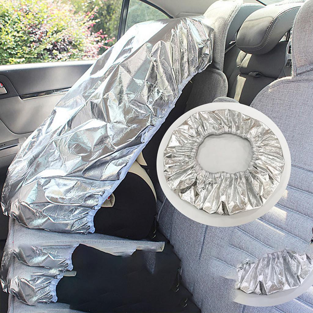 1 PC Universal Children's Car Safety Seat Sunshade Baby Kid Dust Cover Sunscreen Blocking Ultraviolet Heat Insulation Seat Cover