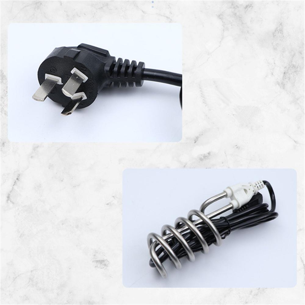 2200W 220V Immersion Bucket Water Heater Stainless Steel Heating Element Tool