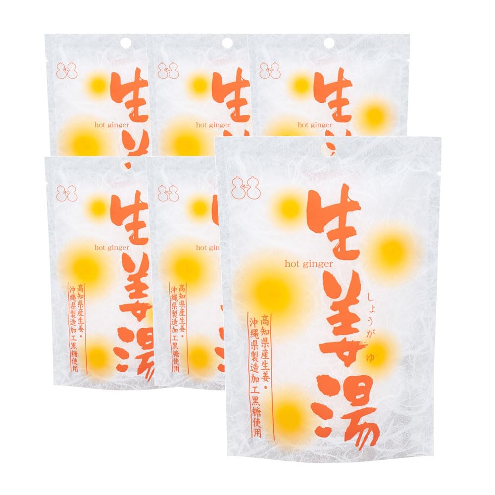 Fuji Foods Ginger Soup 54g X 3 X 6 Bags (18g Packets)