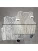 Xiao Wang's Summer Korean Plus Size Crochet V-Neck Cardigan Vest