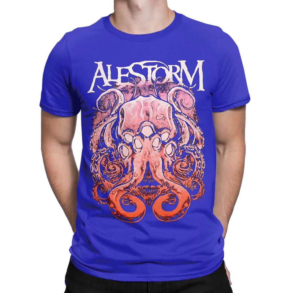 Classic Novelty 100 Cotton Tshirt Alestorm Tops Tees For Unisex
