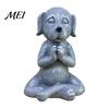 Dekorative Skulptur für Außenbereiche Tierfigur für Meditation Ornament, Harz Zen Statue, Stressabbau Sitzende Niedliche Gartengestaltung