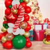 Xmas Balloon Garland Arch Kit Gold Green Red White Xmas Balloons Decorations Christmas Theme Ornaments Happy New Year