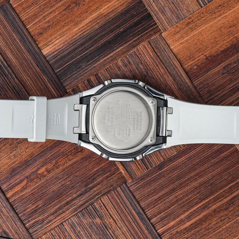 Casio Hodinky s quartzovým strojkem z vlastní kolekce Unisex Bílý ciferník GA-2100-7A7(Watch8--)