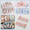 1Box Ribbon Bow/Pearl/Heart/Star Rhinestones Nails Decoration Parts 3D Gems Stone DIY Korean Manicure Designs Jewelry Accessorie