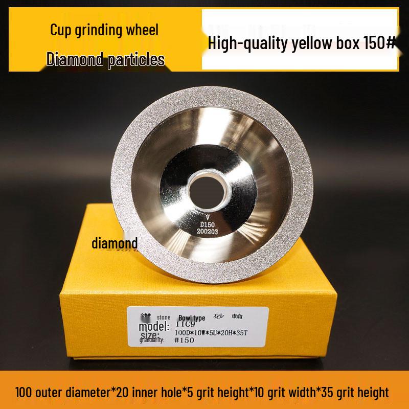 Alloy Diamond Grinding Wheel for U2 Grinder - Ideal for Tungsten Steel, Hard Alloy, Ceramic, and CBN.