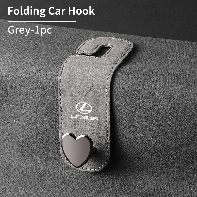 Car Seat Back Single Hook Heart Shaped Pothook For Lexus CT ES GS NX IS250 CT200h IS300h ES300h RX400h NX300h IS200 AEP1
