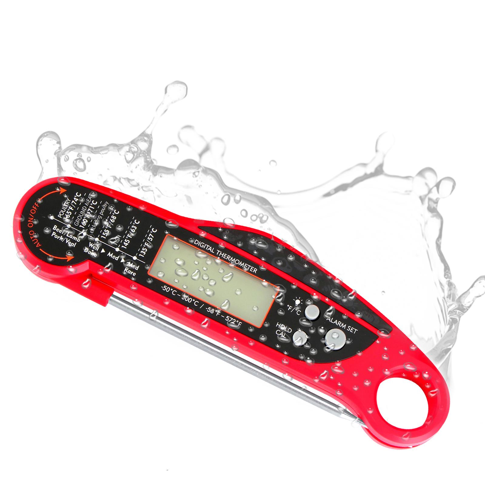 

Folding food thermometer kitchen barbecue BBQ barbecue thermometer outdoor food thermometer