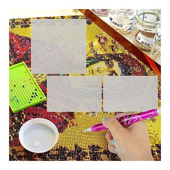 LEADINTOP Diamond Art Release Paper Diamond Painting Release Paper for Diamond Painting Non-Stick Cover Replacement Diamond Embroidery Accessories
