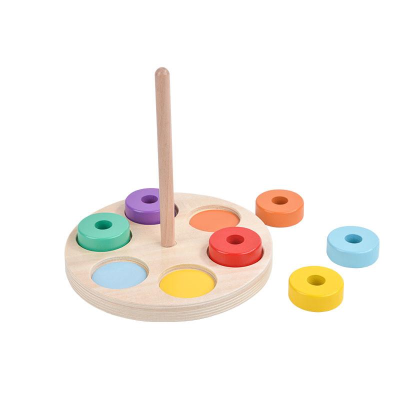 Education Puzzle Wooden Children Toys Preschool Learning Toddlers Montessori