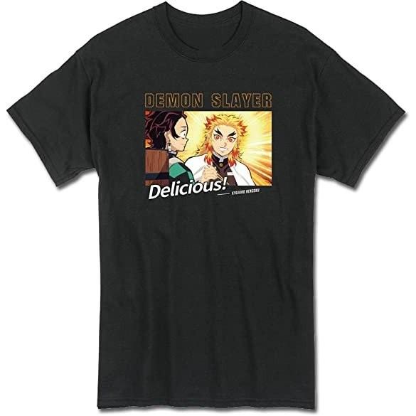 Demon Slayer The Movie: Mugen Train Kyojuro Rengoku Eating T-Shirt S