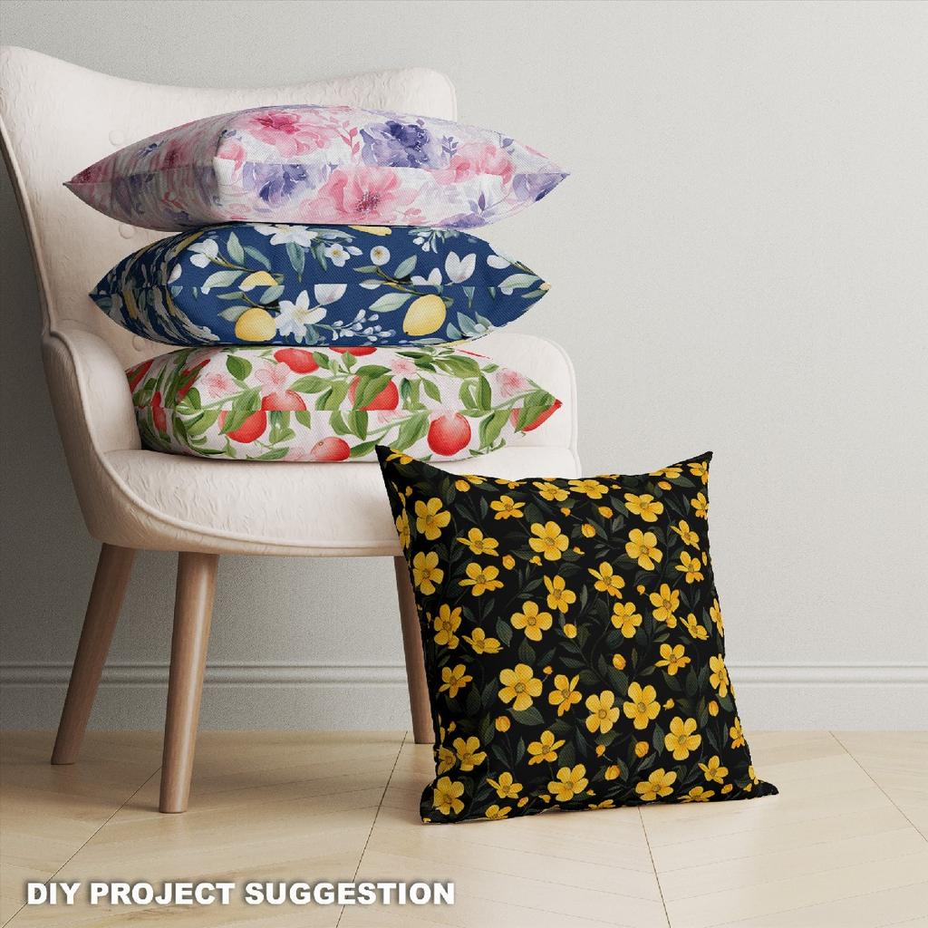 Outdoor Dekostoffe Oxford - Motiv Blumen I Dx5447