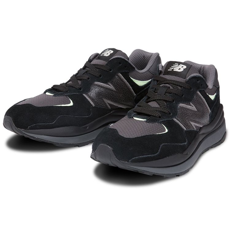 New Balance 57/40 Wonderland Pack - Black Green Glow Unisex Sneakers M5740GHC