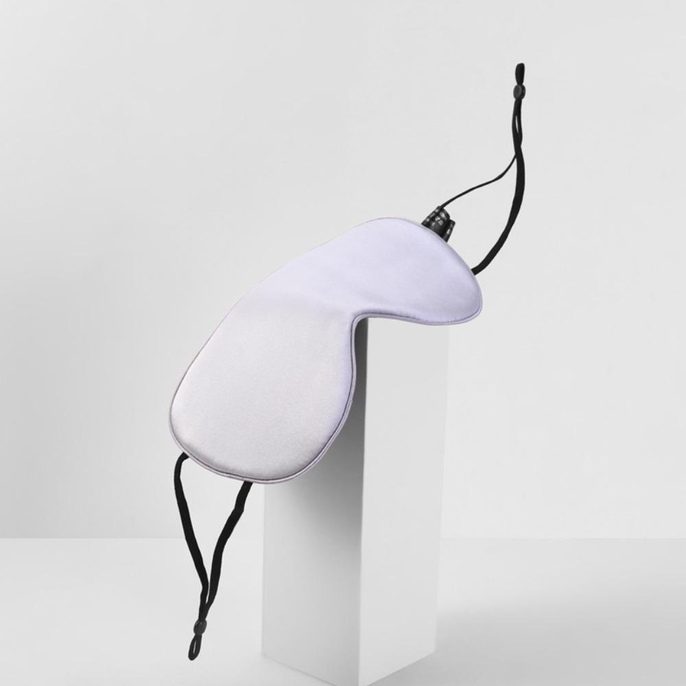 

16 Mmi Двусторонняя шелковая маска для глаз 100% шелк-туссан Маска для сна с защитой от света Регулируемые ушные ремешки