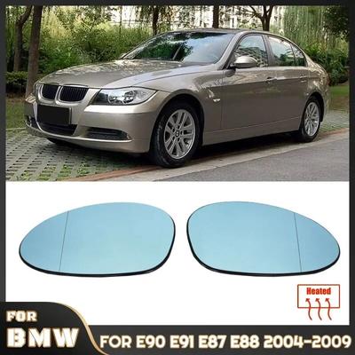 For BMW E90 Mirror Heated Side Mirror Glass Rearview Mirror for BMW E90 E91 E92 E93 M3 Style E80 E81 E87 2004-2009