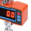 Digital Crane Scale 1000kg 2200lbs 0.8in 5 Digit LED Screen Electronic Hanging Scale with Remote Control for Farm Construction Site