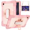 For Samsung Galaxy Tab A8 10.5 2021 360 Degree Rotation Contrast Color Silicone + PC Tablet Case