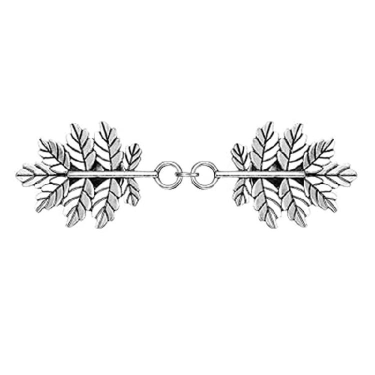 Practical Sweater Clip Stylish Dress Shawl Clasp Shirt Collar Clip Alloy Texture Suitable for Fashion Lover Present