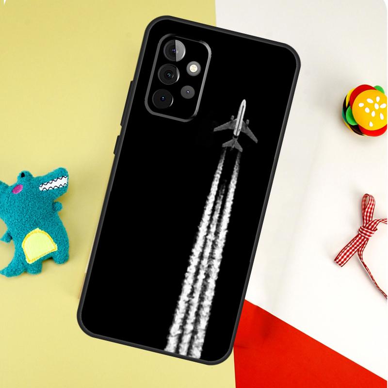 Airplane Travel For Samsung Galaxy A54 A34 A14 A55 A35 A15 A53 A33 A13 A05 A06 A16 A22 A32 A52 Phone Case