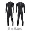 ZCCO 3mm Ganzkörper-Neoprenanzug Herren Damen Chloropren Neopren Tauchen Surfen Schnorcheln Winterbaden Thermischer Schutz