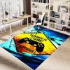 Gamer Zone Carpet For Playroom Bedroom Living Room Sofa Home Decorkids Game Area Rug Nonslip Floor Mat