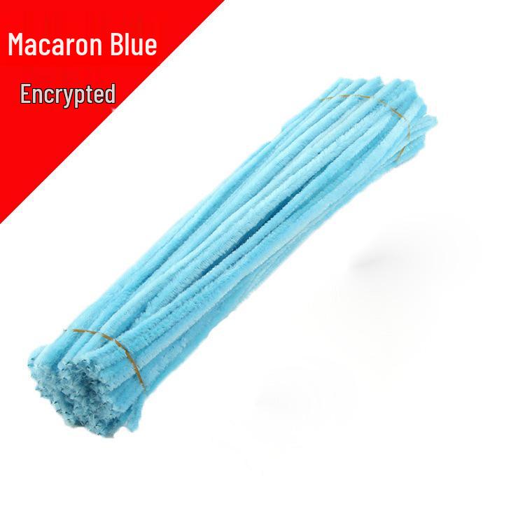 Dinosaur Doll Macaron Twist Sticks: DIY Chenille Stems for Kids' Educational Toys