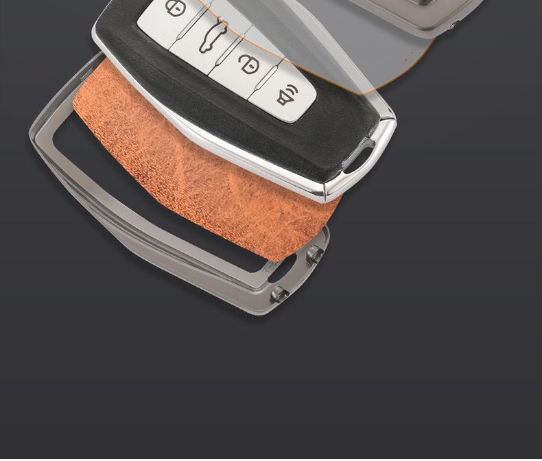 Geely Key Cover Compatible with Emgrand GSGL, Xingrui, Binyue, Icon, Borui, Boyue, Xingyue L, Vision X6