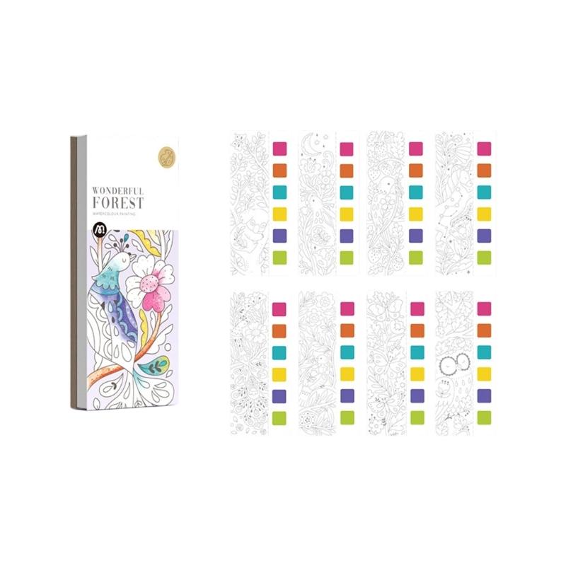 Reusable Water Drawing Book For Kids Safe Materials Disappears Dry Fantasy Themes Portable Designs