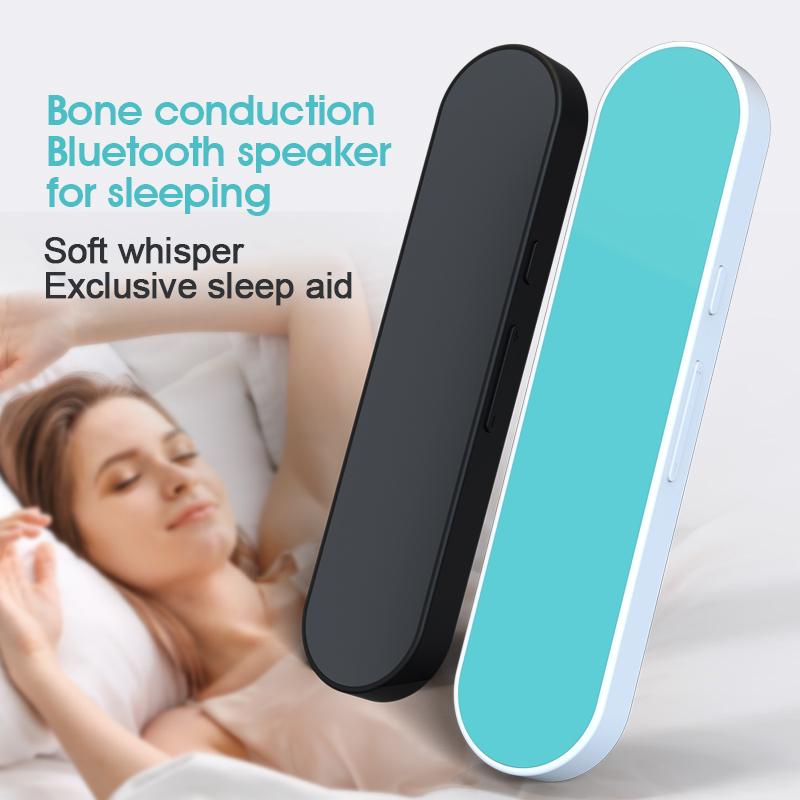SMB-01A Under Pillow Speaker Wireless Mini Sleep Aid White Noise Bone Conduction Music Box Bluetooth-Compatible Player