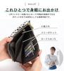 Сумка через плечо для смартфона Lizdays с кошельком, мини-сумка из натуральной кожи для смартфона, функциональная, чехол, (Голубое небо)