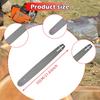 Chain Saw Guide Bar Replacement Metal Silver Professional High Accuracy Wear Resistant Repair Parts