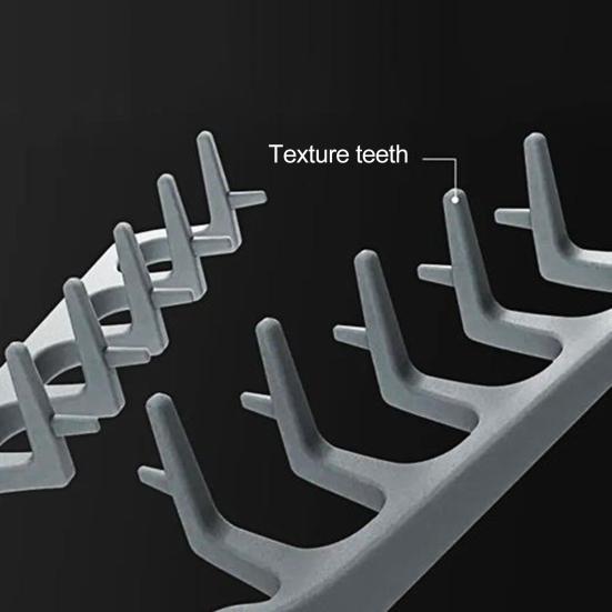 Volumgivende teksturkam bredtannet hårstylingkam røft løft volumverktøy kvinner menn pannelugg skillepleie tilbehør