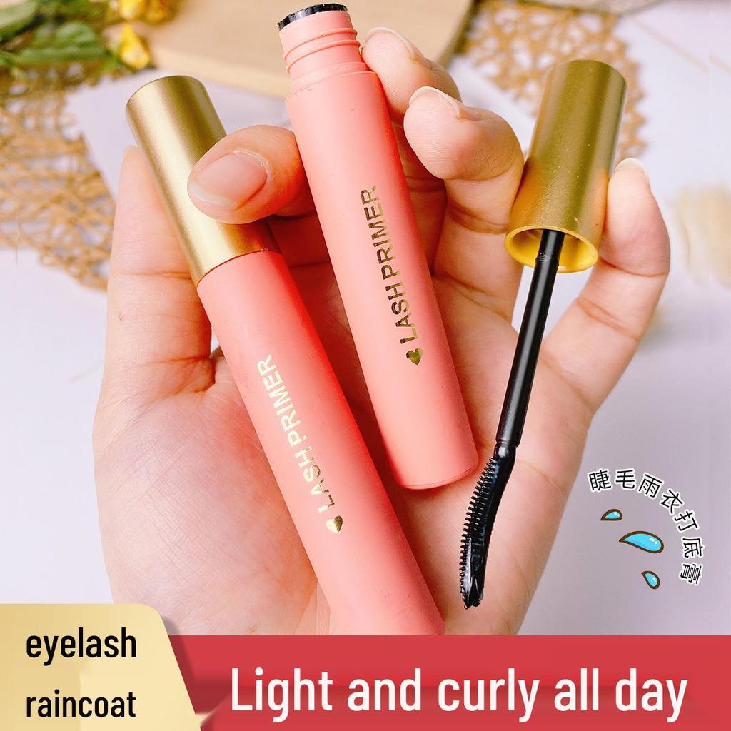 Baisuya Long-Lasting Waterproof Mascara: Natural Lengthening, Smudge-Proof Curling Primer & Eyelash Growth Serum.