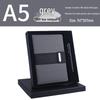 Custom Vintage Soft Leather Notebook with Buckle - A5/B5 Business Meeting Record Book with Logo Printing