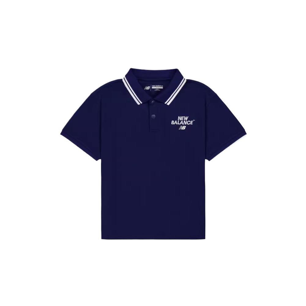 New Balance Polo Shirt SS25 Kids ND7FG21063-NV 110