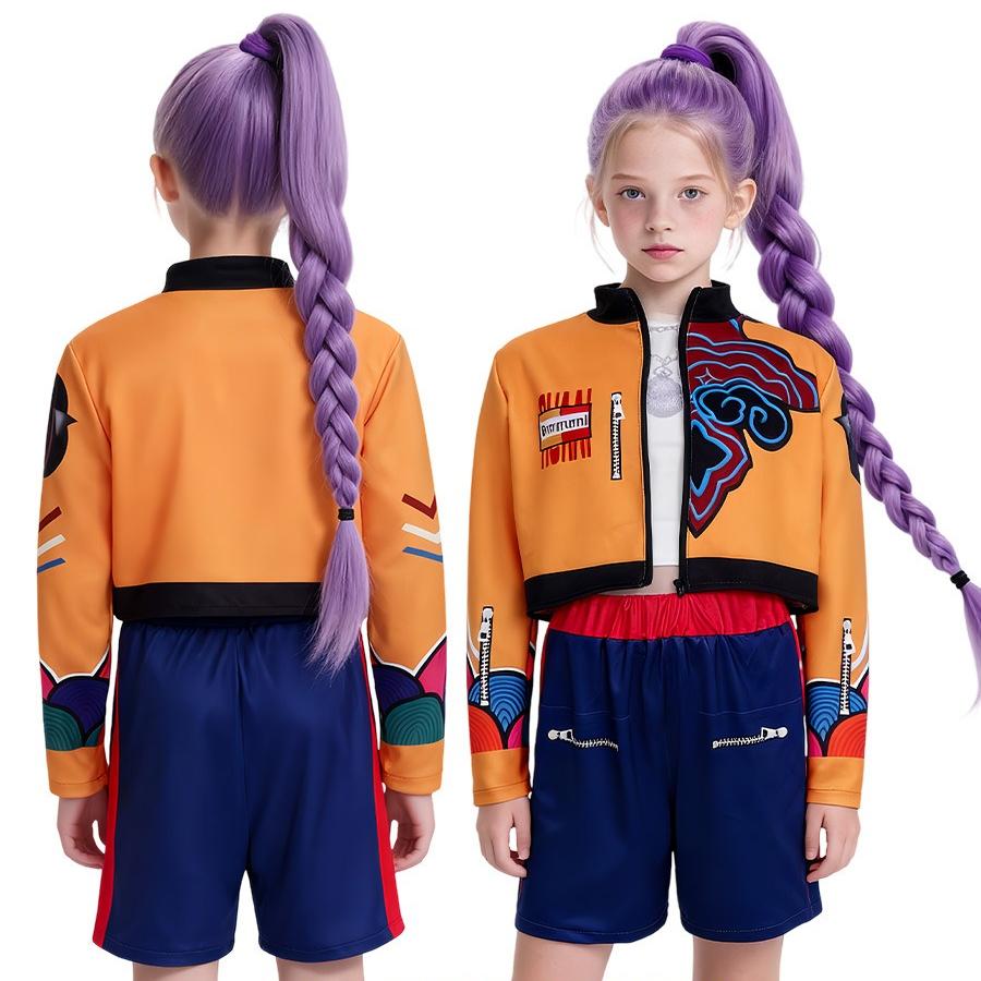 Girls Carnival Party Role Play Suit Kids School Stage Performance Outfit Children Halloween Dress Up Costume