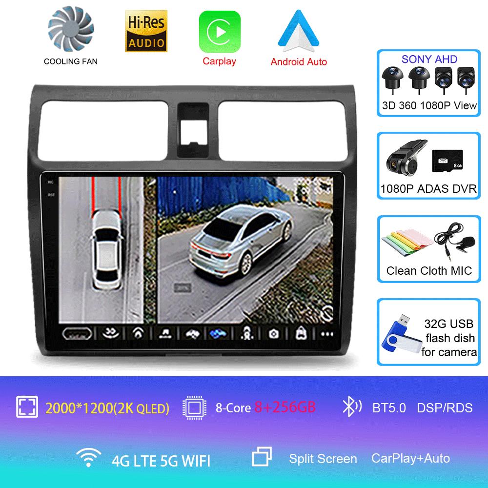 9 Inch Android 14 For Suzuki Jimny JB64 JB74 2018 - 2020 Multimedia Video Player Car Radio Stereo GPS 2din Navigation Carplay